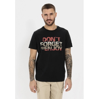 Camel Active T-SHIRT 1/2 ARM černá