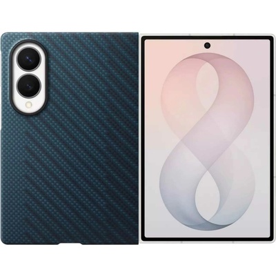Samsung Carbon magnetický kryt pro Galaxy Z Fold 8 Navy EF-KF971SNE – Zboží Živě