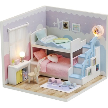 Dvěděti miniatura domečku Ložnice sladkých snů