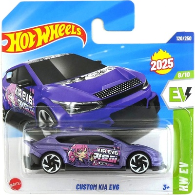 Mattel Hot Wheels Custom Kia EV6 Lavender