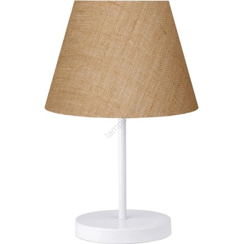 ASIR GROUP Настолна лампа AYD 1xE27/40W/230V кафява/бяла (AS2854)