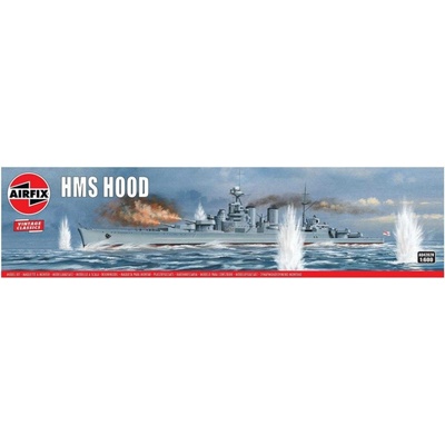 Airfix H.M.S. Hood Classic Kit VINTAGE Military 1:600
