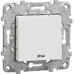 Schneider Electric SE Девиаторен ключ IP44 с носеща рамка 2 мод. цвят Бял Unica - NU528218 (NU528218)