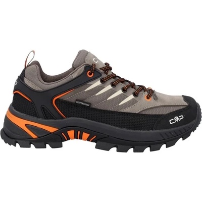 CMP Мъжки мултиспорт обувки CMP Rigel 2.0 Low Trekking Shoes WP Multisport shoes - Deserto / Flame - размер 46 (EU) (022-1554-0118)