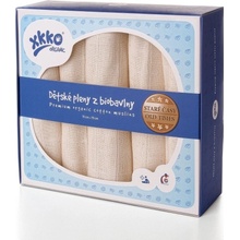 Kikko z biobavlny XKKO Organic 70 x 70 Staré časy natural 5 ks