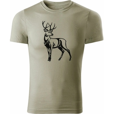 T-ričko Deer Draw pánske tričko oranžová
