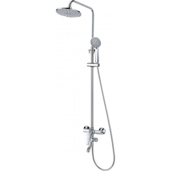 Inter Ceramic Душ система със смесител, пита, слушалка и шлаух ict 6326new (6326new)