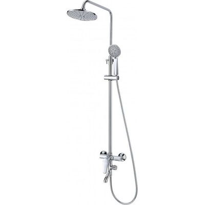 Inter Ceramic Душ система със смесител, пита, слушалка и шлаух ict 6326new (6326new)