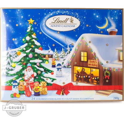 Lindt adventní kalendář Teddy 128g