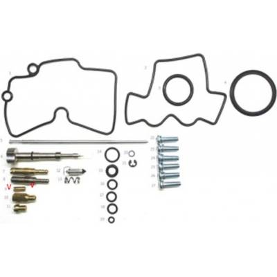 BEARING WORX sada na opravu karburátoru HONDA CRF 150R/RX 08-09 (26-1001)