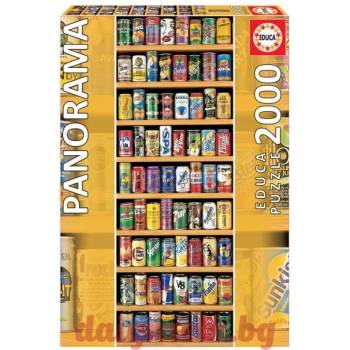 Image 1 of Educa Пъзел EDUCA 11053 - 2000 части - Кенчета "Panorama (EDU11053)
