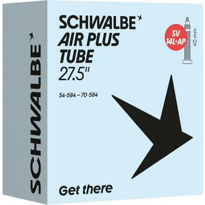 Schwalbe Air Plus 27.5x2.10–2.75" duše, galuskový ventil 40 mm