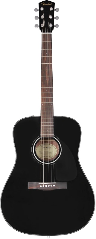 Fender CD-60 Dreadnought V3 Black