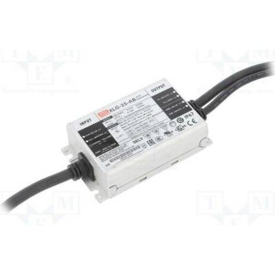 MEAN WELL XLG-25-AB Napájecí zdroj: spínaný; LED; 25W; 22÷54VDC; 0,25÷1,05A; 90÷305VAC