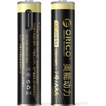 ORICO 2 броя презареждаеми литиеви батерии AAА с USB-C порт - Orico Ener-G EG5C Lithium Battery 500mWh AAА with Charging Cable and Storage Case (ОRICO-EG7C-UN-A2C-2PK-EPO)