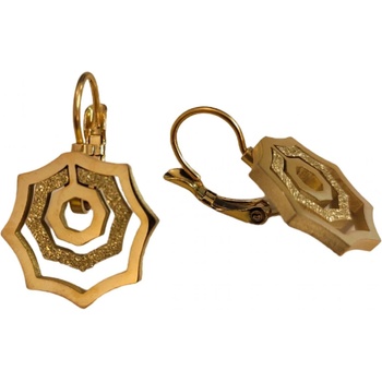 HARAHU Обеци bo-24232 - Златна / Тип3 kp24232 (bo-24232)