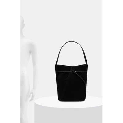 HUGO BOSS чанта дамска от велур boss revers bucket s (50567612)
