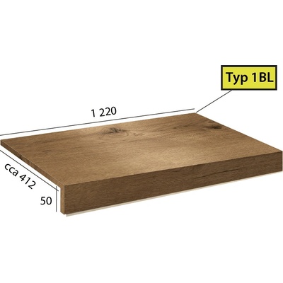 BRASED Ecoline Step 1BL 9524 Dub italský přírodní