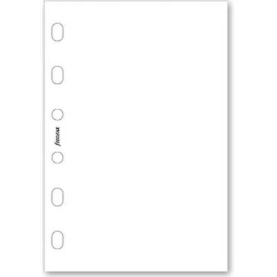 Filofax Poznámkový papír, čistý, bílý, 30 listů náplň kapesních diářů A7
