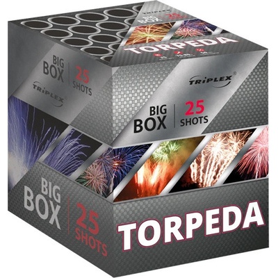 Triplex Ohňostroj Torpeda baterie 25 ran 48 mm TXB261