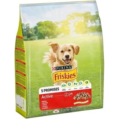 Friskies Active s hovädzim mäsom 3 kg