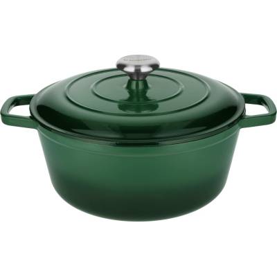 Silvercrest Liatinový hrniec Premium, 27 cm zelená 100409575