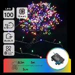Aigostar - LED външна гирлянда 100xLED / 8 режима / 3xAA / 5, 3 m / IP44 / многоцветна (AI2336)