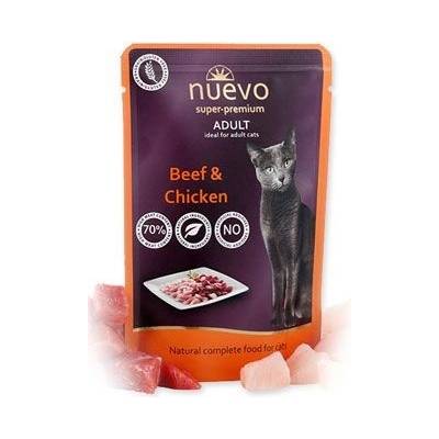 Nuevo kuřecí a hovězí 85 g