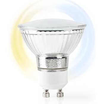 NEDIS Smart žárovka LED GU10 5W bílá WIFILW10CRGU10 WiFi Tuya