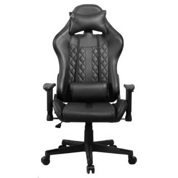 Iris gch202bb гейминг стол, черен, със седалки от мемори пяна (gch202bb)