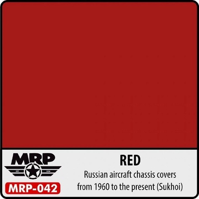MR.Paint 042 Red Chassis Covers Su 27, Su 35, Su 37 30ml