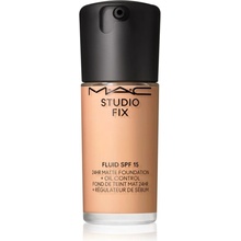 MAC Cosmetics Studio Fix Fluid SPF15 24HR Matte Foundation + Oil Control matující make-up SPF15 N6 30 ml