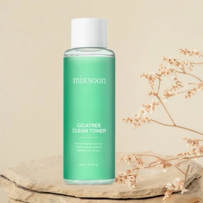 Mixsoon Cicatree Clean Toner Tonikum s pupečníkem asijským a AHA BHA a PHA kyselinami 150 ml