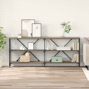vidaXL Конзолна маса Дъб 180 x 30 x 75 см Инженерна дървесина (881906)