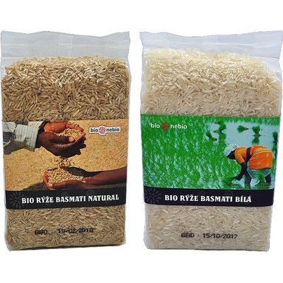 Bio Nebio Basmati BIO Basmati biela ryža 0,5 kg