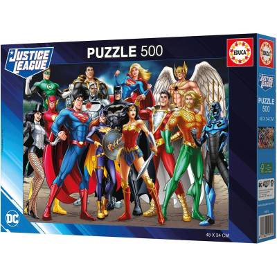 Educa Пъзел Educa DC Comics Justice League, 500 части