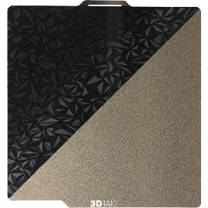 3DJAKE PET/PEI Build Plate - Crystal - 257 x 257 mm (CRYBP257X257)
