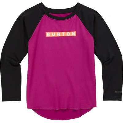 Burton Toddler Midweight Base Layer true black vivid viola 22 23