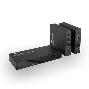 Lindy 38385 AV разширител AV предавател и приемател Черен (38385)