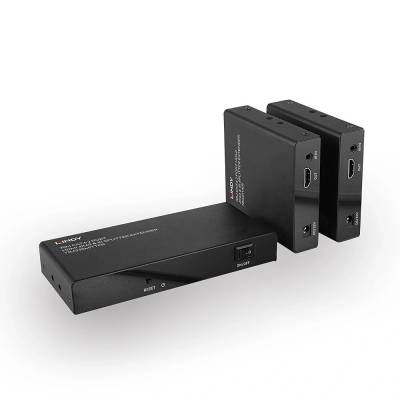 Lindy 38385 AV разширител AV предавател и приемател Черен (38385)