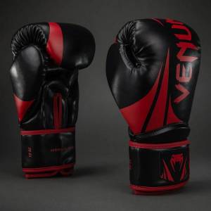 Venum | Официален Вносител за България Боксови Ръкавици Venum Challenger 2.5 - Black/Red - 12 oz