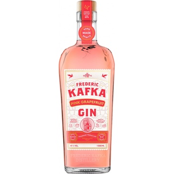 Frederic Kafka Pink Grapefruit Gin 41% 1 l (čistá fľaša)