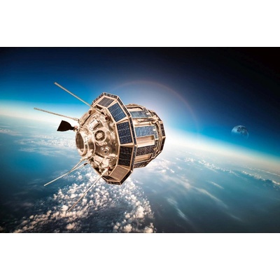 Dimex MS-5-2266 Vliesová fototapeta Obíhající satelit rozměry 375 x 250 cm