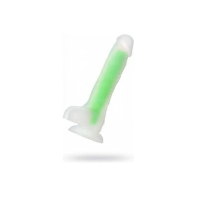TOYFA Vibrator with suction cup Beyond Dick Glow Green 18cm Toyfa