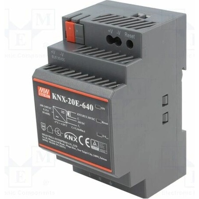 MEAN WELL KNX-20E-640 Napájecí zdroj: KNX / EIB; KNX; na přípojnici DIN; 180÷264VAC