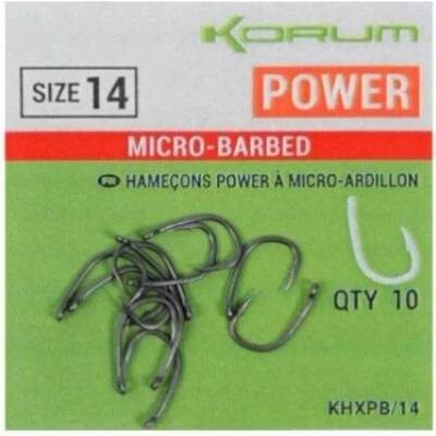 KORUM Háček Xpert Power Micro Hooks, vel. 16, 2 × 10 ks