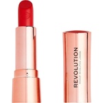 Revolution Beauty Satin Kiss Червило за устни Decadence Red, 3.5 g - baby