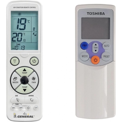 General Toshiba wc-h01je - луксозно с подсветка дистанционно управление (wc-h01je)