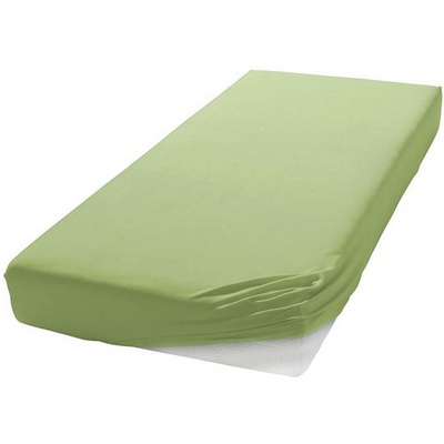 Carbotex prestieradlo plachta Jersey svetlo Zelená MMT04 160x200