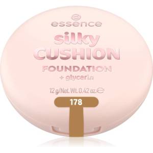 essence silky CUSHION FOUNDATION фон дьо тен в гъба със средно покритие цвят 178 12 гр
